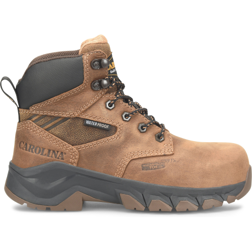 Carolina Women's Sage 6" Composite Toe Waterproof Slip Resistant Work Boot -Brown- CA5679 6.0 / Medium / Brown - Overlook Boots