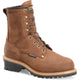 Carolina Men's Elm 8" Steel Toe Waterproof Insulated Logger Work Boot - Brown - CA5821 7.0 / Medium / Brown - Overlook Boots