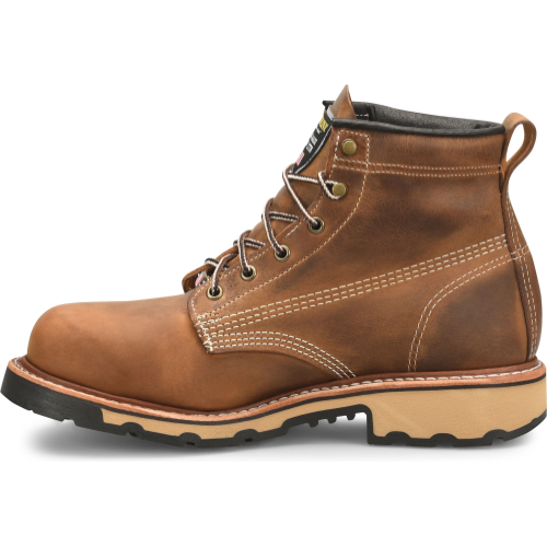 Carolina Men's Ferric 6" Made in USA Work Boot - Dark Brown - CA7029  - Overlook Boots