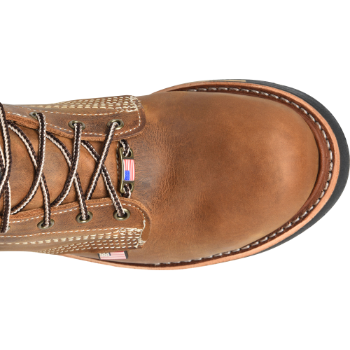 Carolina Men's Ferric 6" Made in USA Work Boot - Dark Brown - CA7029  - Overlook Boots