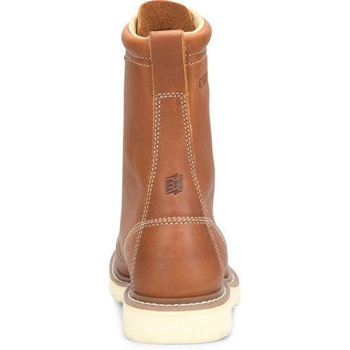 Carolina Men’s Wedge Amp Mx 8" Soft Toe Casual Work Boot Brown - CA7061  - Overlook Boots