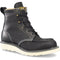 Carolina Men's Wedge Amp Mx 6" Moc Toe Casual Work Boot -Black- CA7064 8 / Medium / Black - Overlook Boots