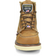 Carolina Men's Ferric 6" Steel Toe Moc Toe Work Boot - Brown - CA7514  - Overlook Boots