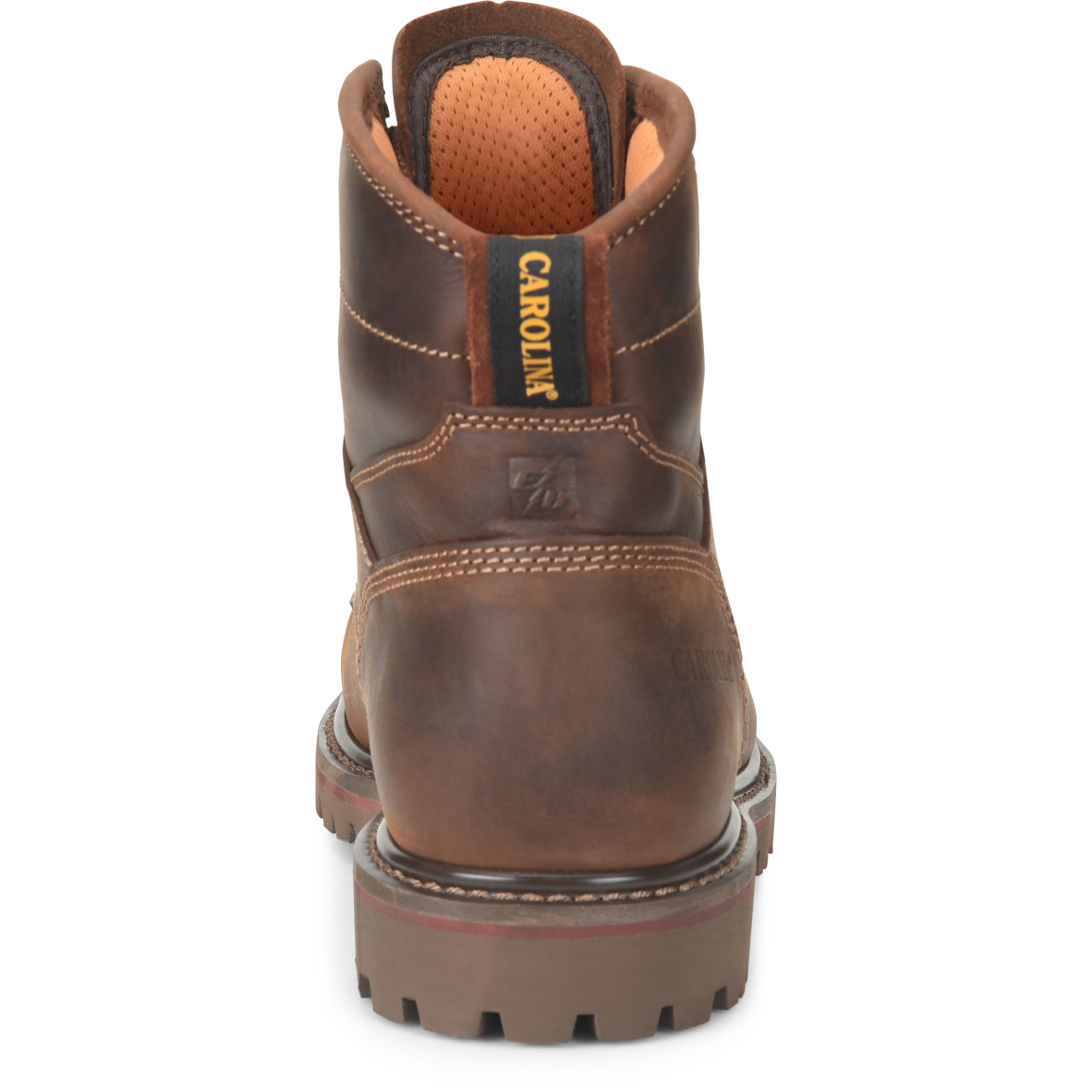 Carolina CA7528 Men's 28 Series 6" Composite Toe Waterproof Work Boot - Brown - Overlook Boots