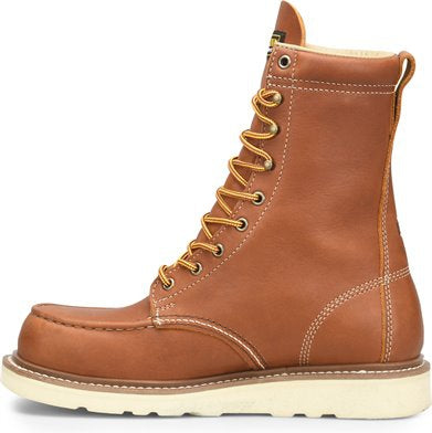 Carolina Men's Wedge Amp Mx 8" ST Causal Work Boot -Dark Brown- CA7562  - Overlook Boots