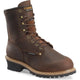 Carolina Men's Elm 8" Waterproof Insulated Metguard Logger Work Boot - CA7821 7.0 / Medium / Brown - Overlook Boots