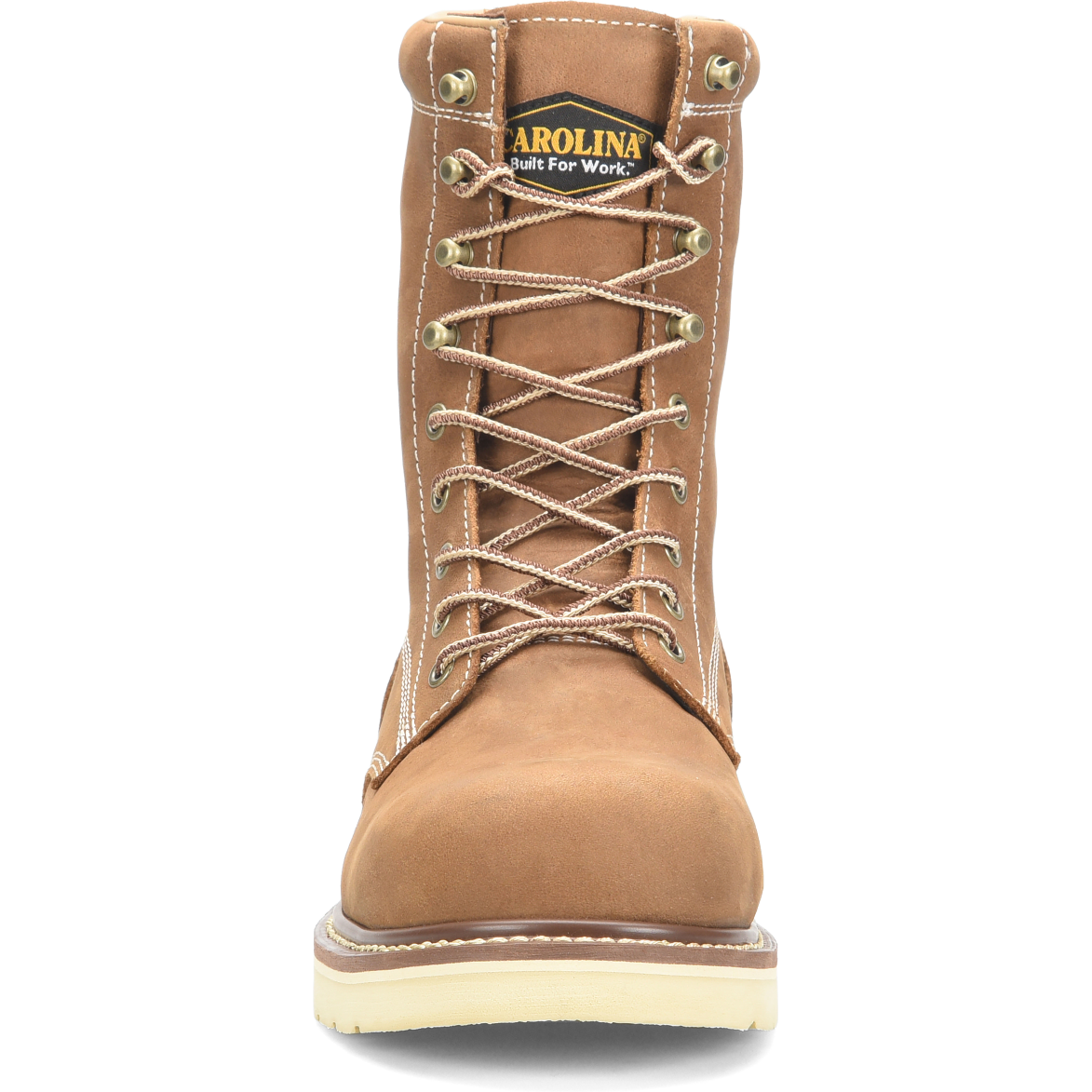 Carolina Men's Amped 8" Composite Toe Waterproof Wedge Work Boot - Brown - CA7842 - Overlook Boots