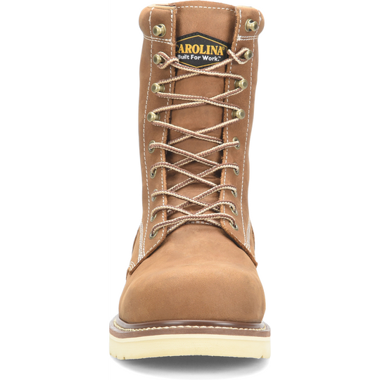 Carolina Men's Amped 8" Composite Toe Waterproof Wedge Work Boot - Brown - CA7842 - Overlook Boots