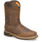 Carolina Men's Anchor 10" Square Toe Waterproof Roper Work Boot - CA8036 8.0 / Medium / Brown - Overlook Boots