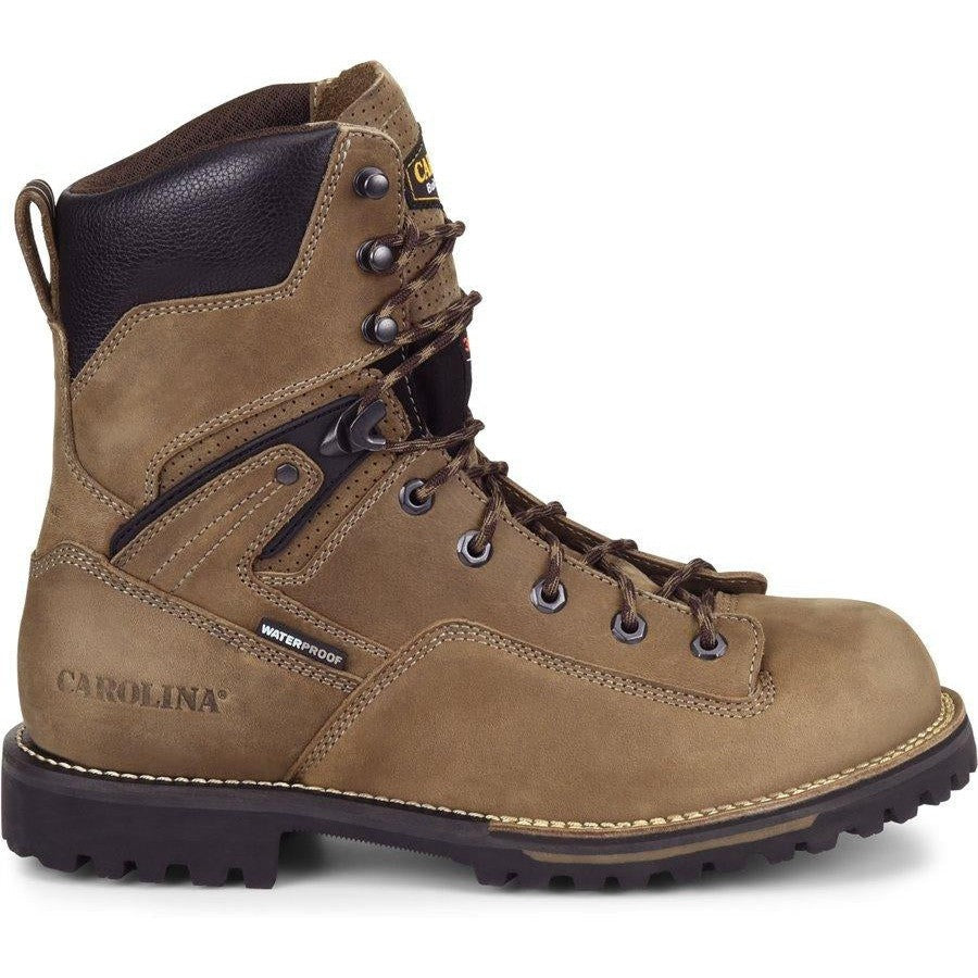 Carolina Men's 8" Thermoset Soft Toe WP 440G Insulated Work Boot- CA8039  - Overlook Boots