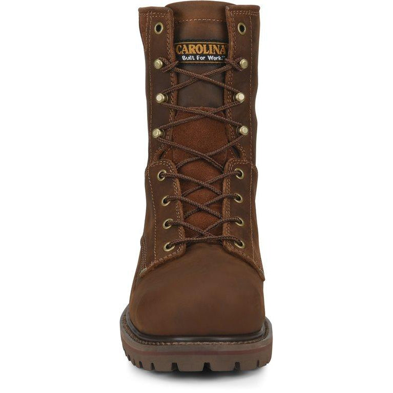 Carolina Men's 8" Comp Toe Unlined Work Boot - Brown - CA8628  - Overlook Boots