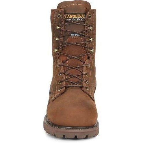 Carolina Men's 28 Series 8" Comp Toe WP Ins Work Boot - Brown- CA9528  - Overlook Boots