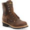 Carolina Men's Elm 8" Steel Toe Waterproof Logger Work Boot - Brown - CA9821 7.0 / Medium / Brown - Overlook Boots