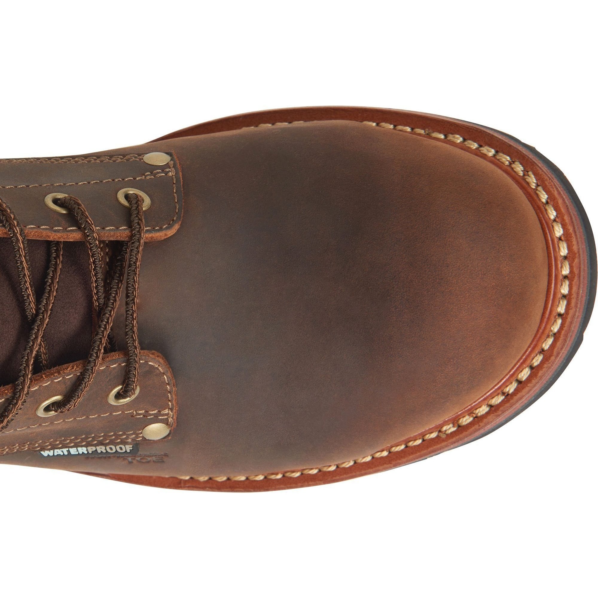 Carolina Men's Hemlock Composite Toe Logger Work Boot - Brown - CA9854  - Overlook Boots