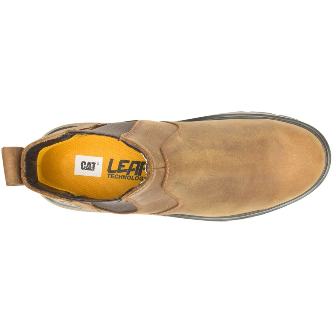 CAT Men's Exposition Soft Toe Chelsea Work Boot - Pyramid - P51060  - Overlook Boots