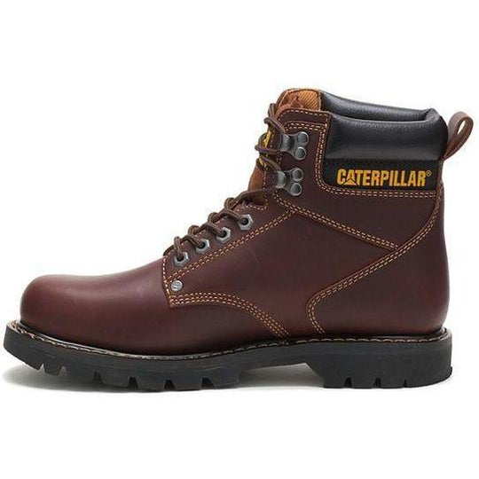 CAT Men's Second Shift 6" Work Boot - Brown - P72365  - Overlook Boots