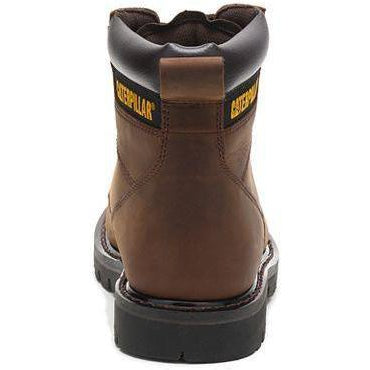 CAT Men's Second Shift 6" Work Boot - Dark Brown - P72593  - Overlook Boots