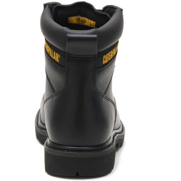 CAT Men's Second Shift Steel Toe Work Boot - Black - P89135  - Overlook Boots