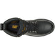CAT Men's Second Shift Steel Toe Work Boot - Black - P89135  - Overlook Boots