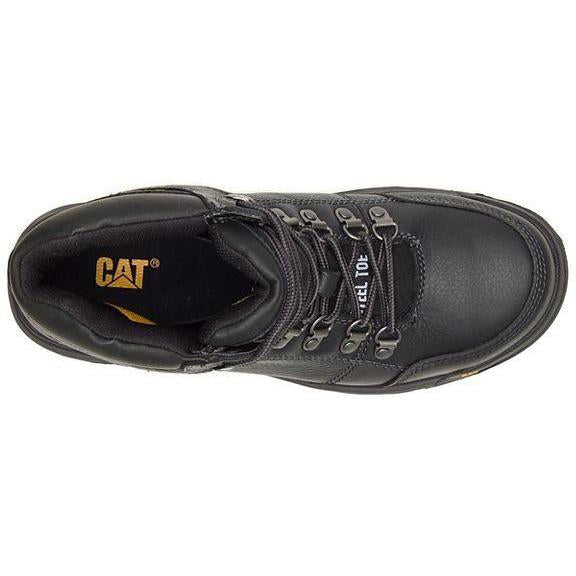 CAT Men's Outline Steel Toe Work Book - Black - P90800  - Overlook Boots