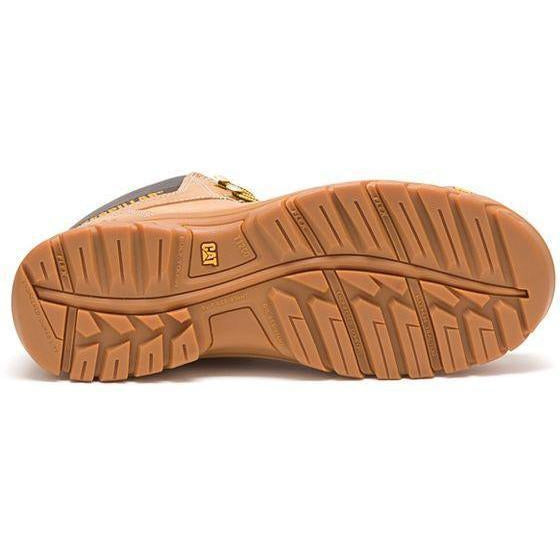 CAT Men's Outline Steel Toe Work Book - Wheat - P90801  - Overlook Boots