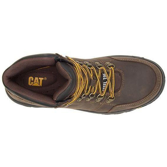 CAT Men's Outline Steel Toe Work Book - Brown - P90803  - Overlook Boots