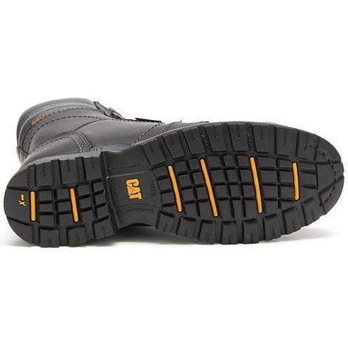 CAT Women's Echo Steel Toe Waterproof Rubber Outsole Work Boot - Black - P90899 - Overlook Boots