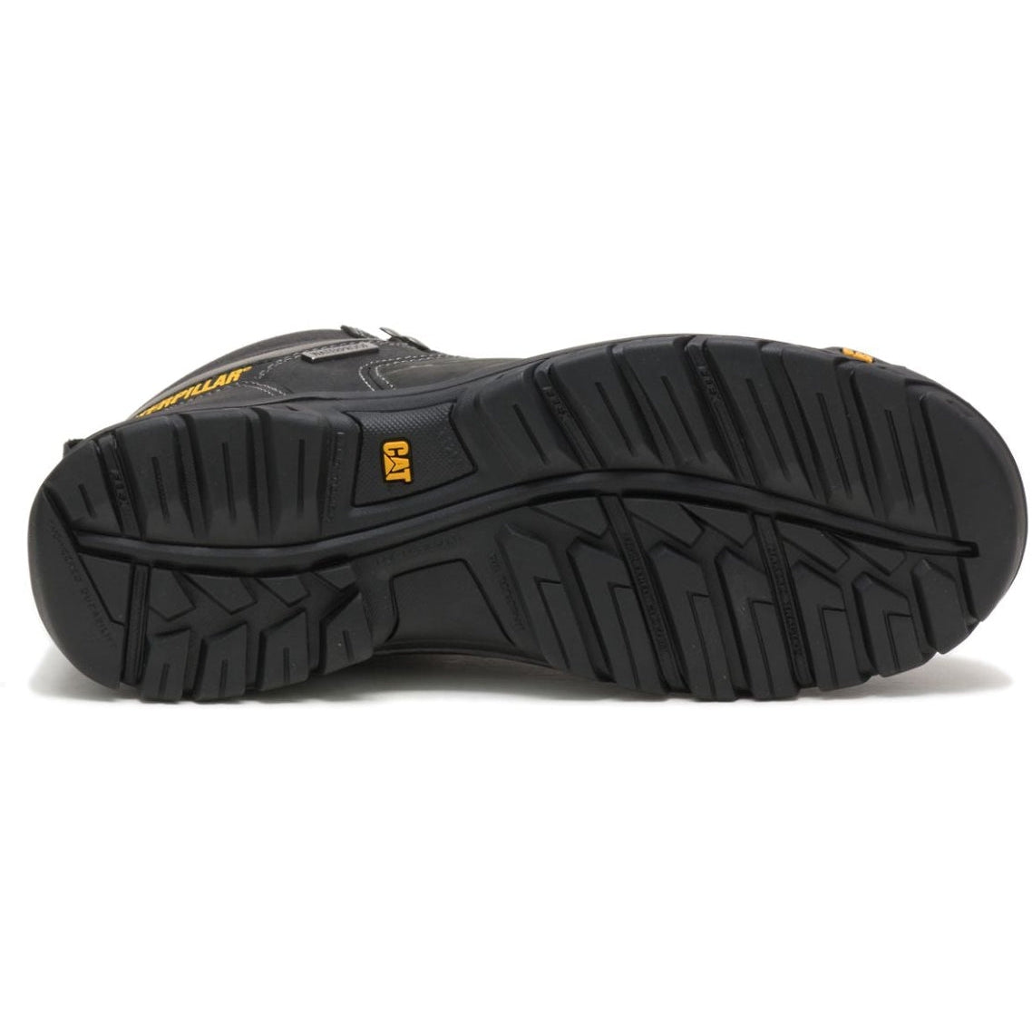 CAT Men's Threshold Waterproof Steel Toe Work Boot - Black - P90936  - Overlook Boots