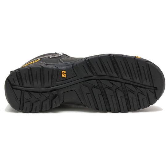 CAT Men's Threshold Waterproof Steel Toe Work Boot - Black - P90936  - Overlook Boots