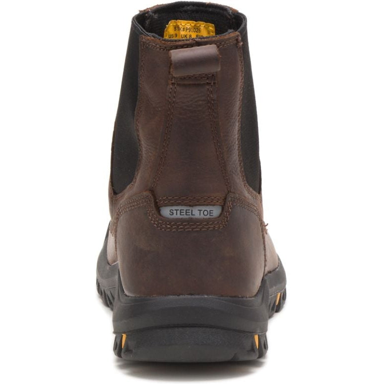 CAT Men's Wheelbase Steel Toe Work Boot - Clay - P91026  - Overlook Boots