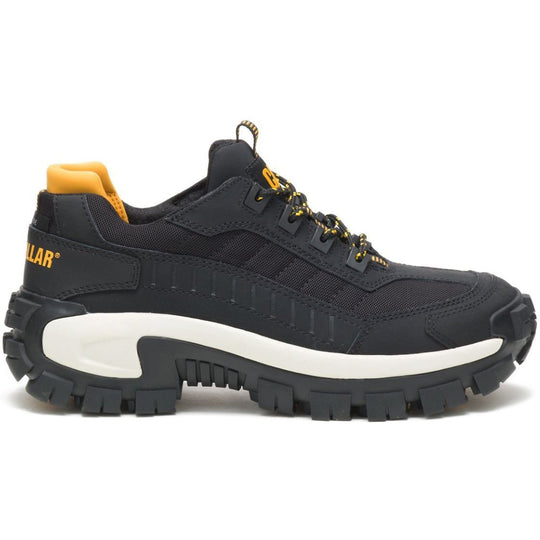 CAT Men's Invader Steel Toe Work Shoe - Black/Full Moon - P91275  - Overlook Boots