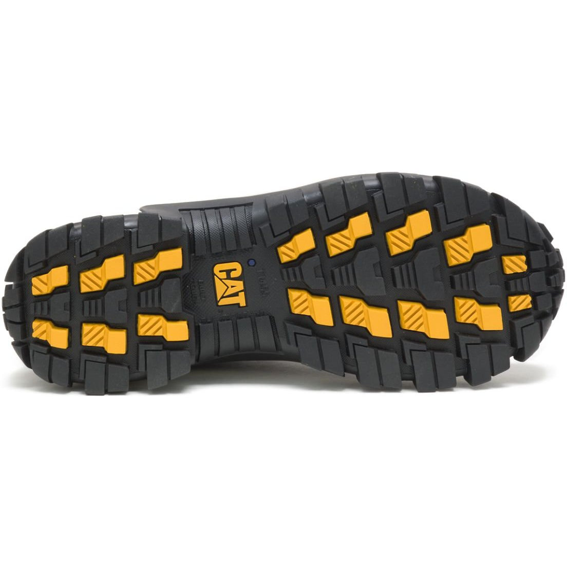 CAT Men's Invader Steel Toe Work Shoe - Black/Full Moon - P91275  - Overlook Boots