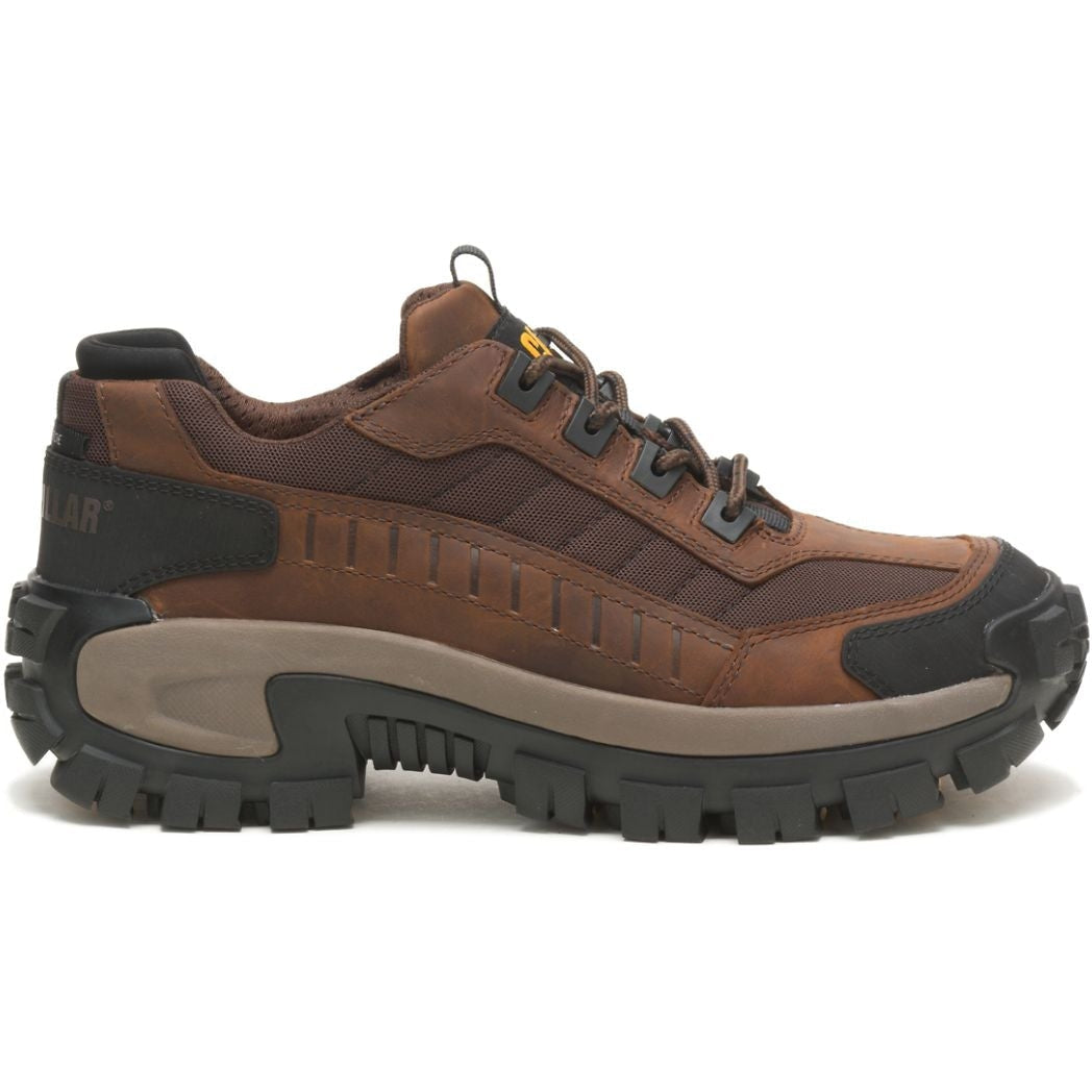 CAT Men's Invader Steel Toe Work Shoe - Dark Brown - P91338 7 / Medium / Brown - Overlook Boots