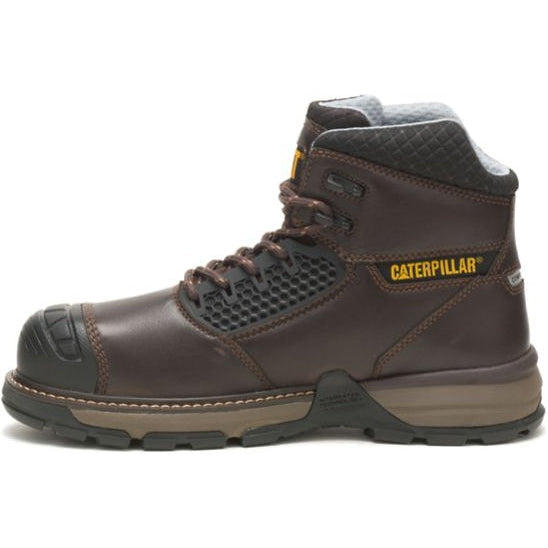 Cat Men's Excavator Superlite Carbon Comp Toe Work Boot -Brown- P91340  - Overlook Boots