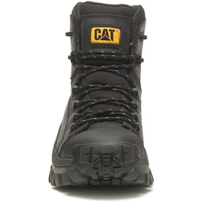 CAT Men's Invader Comp Toe Waterproof Hiker Work Boot -Black- P91542  - Overlook Boots