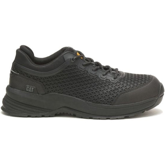 Cat Men's Streamline 2.0  Composite Toe Work Shoe - Black - P91349 7 / Medium / Black - Overlook Boots