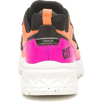 CAT Women's Streamline Runner CCT Original Work Shoe - Black/Pink - P91495  - Overlook Boots