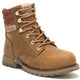 CAT Women's Paisley 6" Steel Toe Slip Resistant Work Boot -Pyramid- P91573 5 / Medium / Brown - Overlook Boots