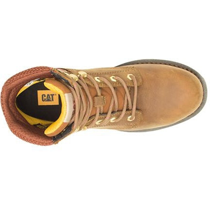 CAT Women's Paisley 6" Steel Toe Slip Resistant Work Boot -Pyramid- P91573 - Overlook Boots