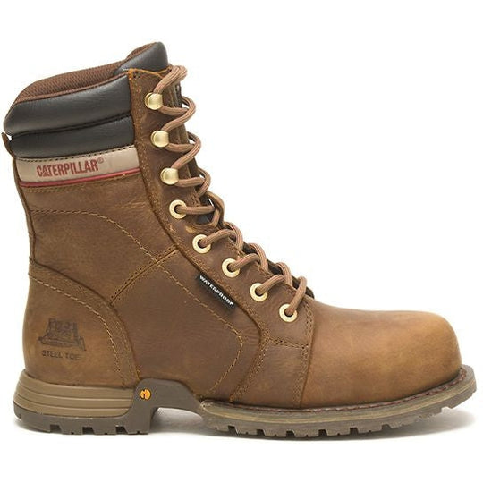 CAT Women's Echo Steel Toe Waterproof Slip Resistant Work Boot -Pyramid- P91575 - Overlook Boots