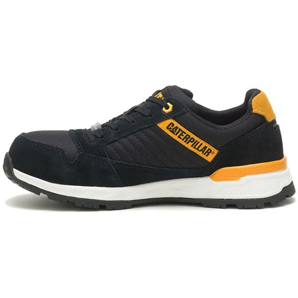 CAT Women's Venward Composite Toe Slip Resistant Work Shoe -Black/Cat
