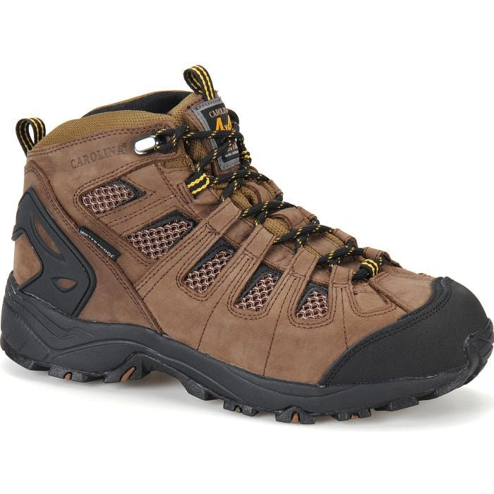 Carolina Men's Quad 5" Soft Toe WP Slip Resist Hiker Boot -Brown- CA4025  - Overlook Boots