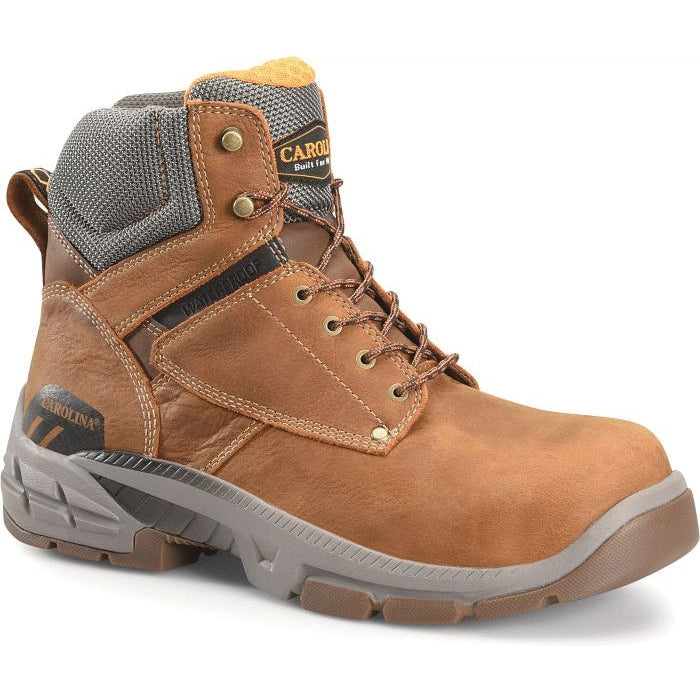 Carolina Men's Duke 6" WP Work Boot -Brown- CA5040 7 / Medium / Brown - Overlook Boots