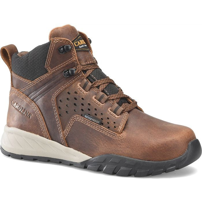Carolina Men's Energy 6" CT Waterproof Slip Resist Hiker Boot -Brown- CA5592 8 / Medium / Brown - Overlook Boots