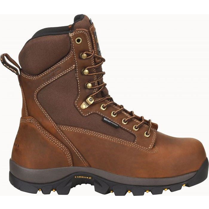 Carolina Men's Forrest 8" Soft Toe WP Insulated Work Boot -Brown- CA4015 8 / Medium / Brown - Overlook Boots