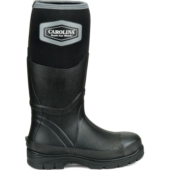 Carolina Men's Mud Jumper 16" Soft Toe WP Rubber Boot -Black- CA2100 6 / Medium / Black - Overlook Boots