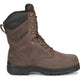 Carolina Men's Surveyor 8" Steel Toe Waterproof Slip Resistant Work Boot -Brown- CA3534 8.0 / Medium / Brown - Overlook Boots