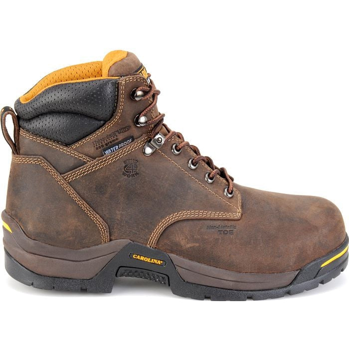 Carolina Men's Bruno Lo 6" Soft Toe WP Insulated Work Boot -Brown- CA5021 8 / Medium / Brown - Overlook Boots