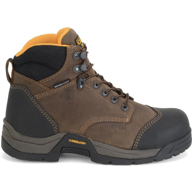 Carolina Men's Bruno Lo 5" Carbon CT Waterproof Work Boot -Brown- CA5522 8 / Medium / Brown - Overlook Boots