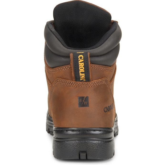 Carolina Men's Foreman 6" Steel Toe Waterproof Metguard Work Boot -Brown- CA3527 - Overlook Boots